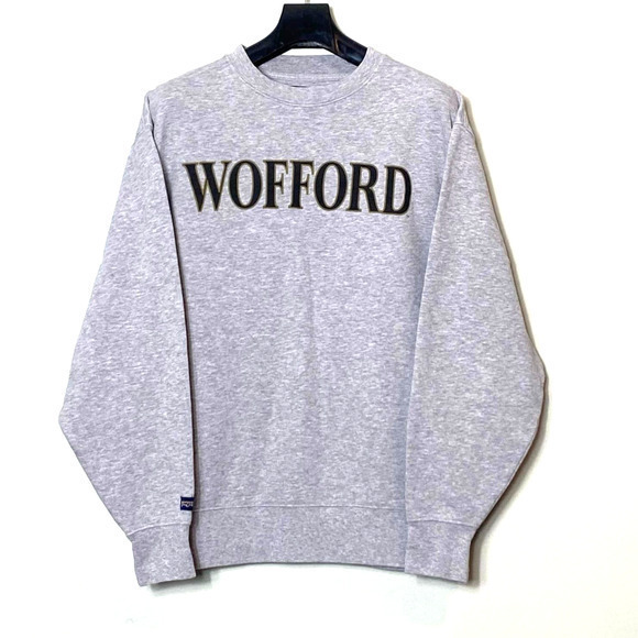 Vintage Jansport Wofford Crew Neck Sweatshirt Size Medium Gray‎ - Picture 1 of 4